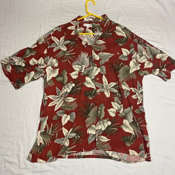Pierre Cardin Hawaiian Shirt - Picture 1 of 5